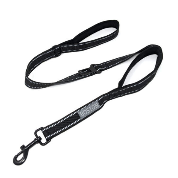 Boston-Pet-ONE-Leash-Black-600×600
