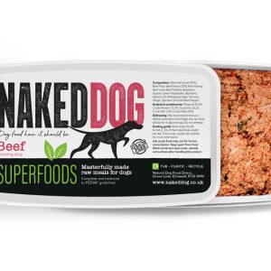 Naked Dog with Superfoods Beef 1kg