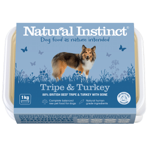 Natural Instinct Raw Tripe & Turkey Dog Food
