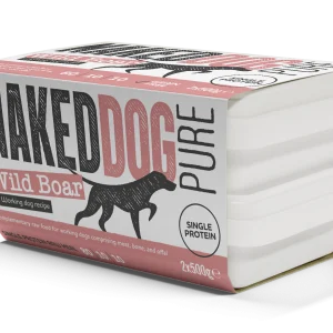 NAKEDDOG Pure Working Dog Wild Boar 2x500g