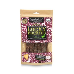 Green & Wilds Lucky Duckies 100g pack front
