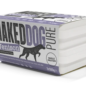 NAKEDDOG Pure Working Dog Venison 2x500g