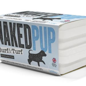 NAKEDPUP Puppy Working Dog Surf and Turf 2x500g