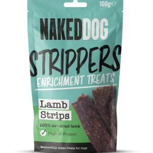 NAKEDDOG Strippers air-dried Lamb Strips 100g