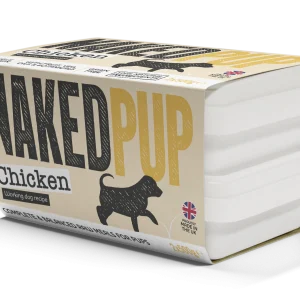 NAKEDPUP Puppy Working Dog Chicken 2x500g