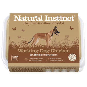 Natural Instinct Raw Chicken Working Dog Food