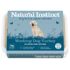 Natural Instinct Raw Turkey Working Dog Food