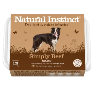 Natural Instinct Simply Beef 1kg tub
